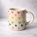 Multi Heart Mug