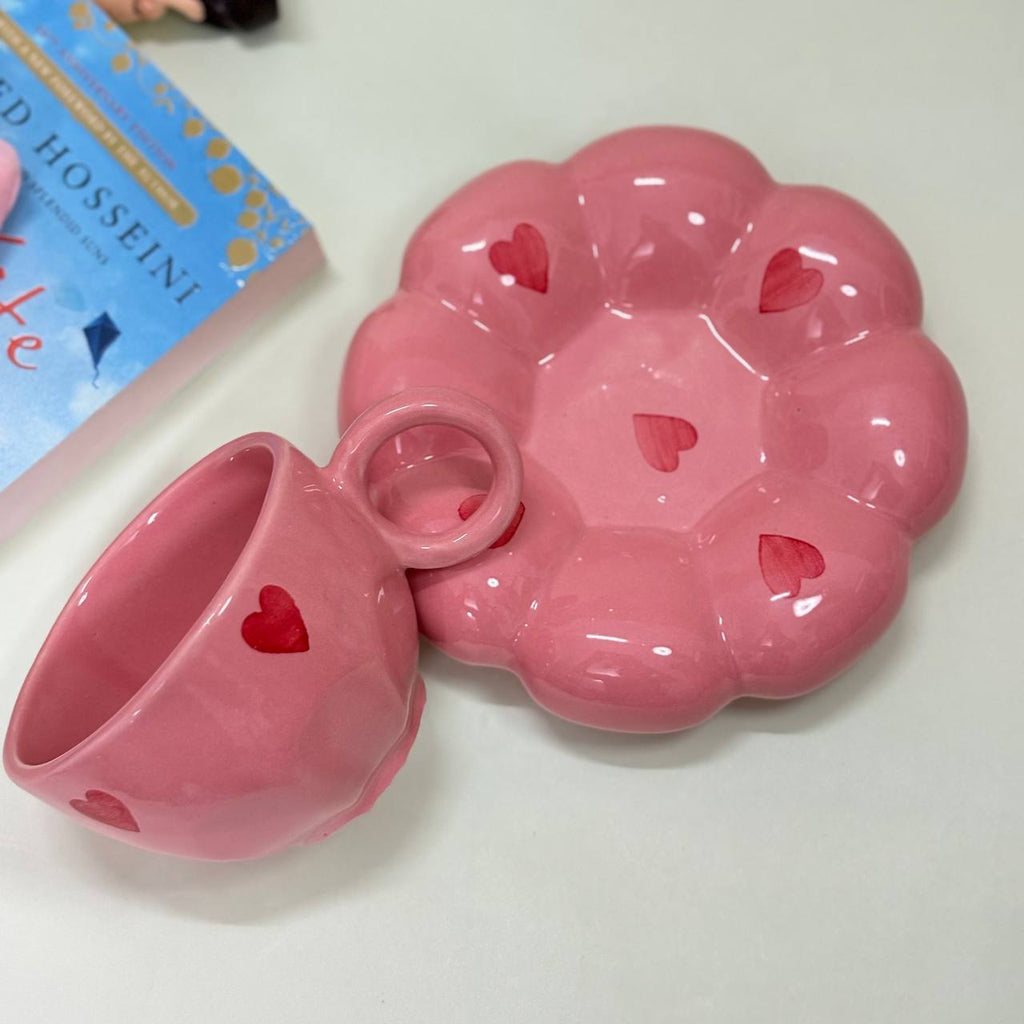 Pink Bubble Heart Set