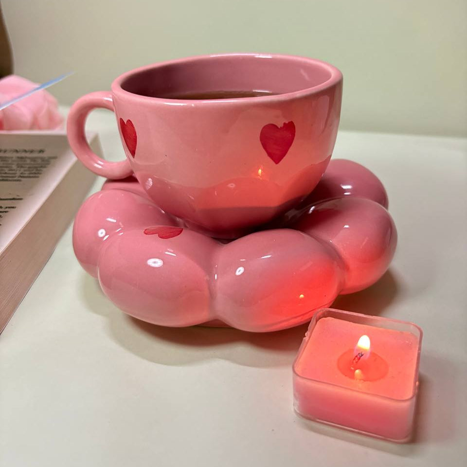 Pink Bubble Heart Set