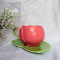Lotus Cup & Saucer